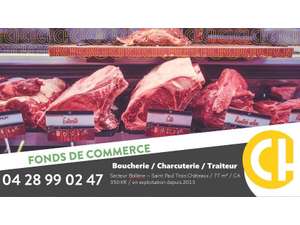 Vente  Boucherie - Charcuterie ST PAUL TROIS CHATEAUX