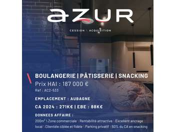 VENTE Boulangerie Snacking à Aubagne