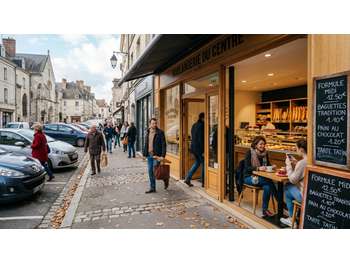 Vente boulangerie pâtisserie à Bourges axe passant