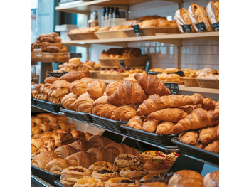 AV boulangerie-pâtisserie de village avec tournées