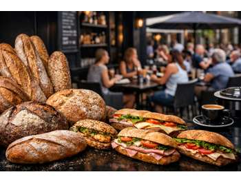 Vente boulangerie snacking coffee shop à Nice