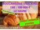 Vente boulangerie pâtisserie snack Seine Maritime