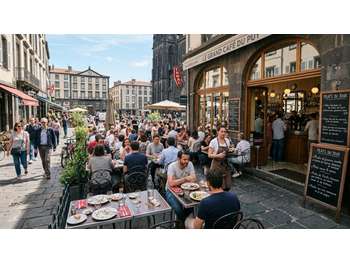 Vente brasserie terrasse à Clermont Ferrand centre