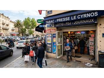 A vendre bureau de tabac presse à Ajaccio centre