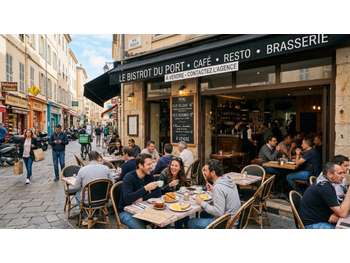 AV café restaurant brasserie à Ajaccio hypercentre