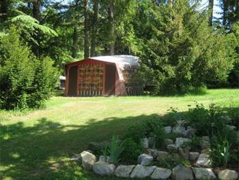 Vente camping 2,2Ha Hautes Alpes cadre verdoyant