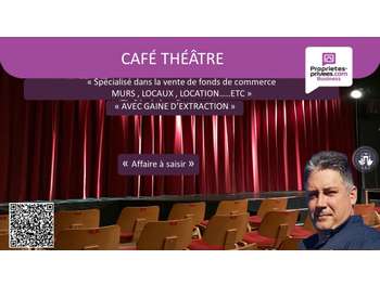 Vente café théâtre cabaret réputé à Lyon 69005
