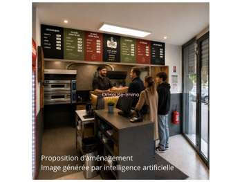 Vente pizzéria sur place vae clé en main à Douai