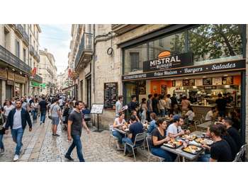 Vente restauration rapide empl n°1 à Montpellier