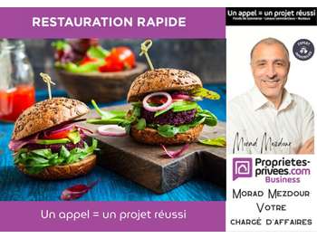 Vente restaurant rapide 20 cvts à Roubaix
