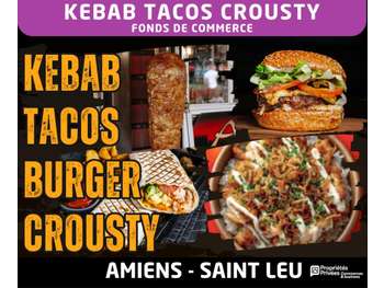 AMIENS, SAINT LEU - FAST FOOD 35 PLACES - KEBAB,