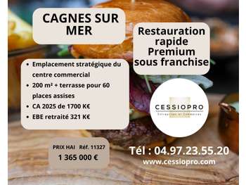 AV restauration rapide premium sous franchise 06