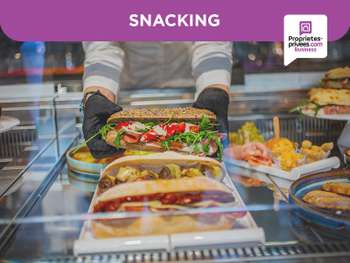 Vente restaurant snack avec extraction Chatillon