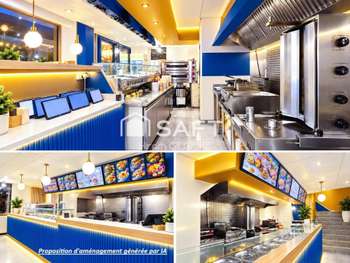 Fonds de commerce - Restaurant - Compiègne centre