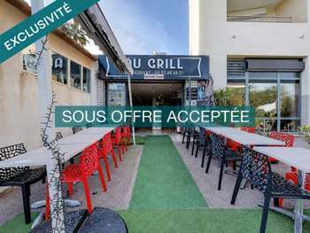 AV snack premium à Mandelieu  visibilité+ terrasse