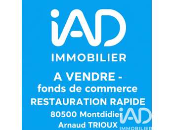 Vente Restauration rapide de 49m² à Montdidier