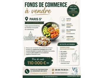 AV restauration rapide Paris 75005 quartier Latin