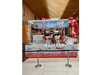 Ouvrez kiosque glace avec terrasse St Etienne
