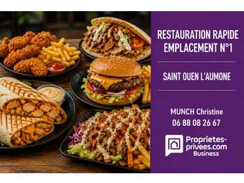 Vente restauration rapide à Saint Ouen l'Aumone