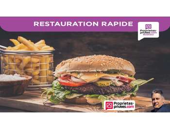 Vente snack restauration rapide 100m² Saint Priest
