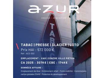 VENTE Tabac Presse Loto Glacier dans le Var