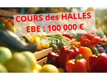 Vente murs et fonds cours des halles à Dieppe
