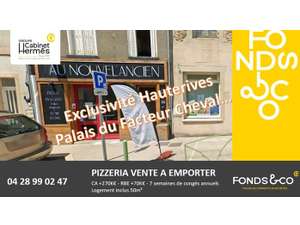 Vente  Cr&ecirc;perie - Pizzeria HAUTERIVES