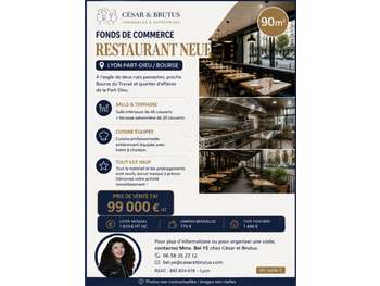FDC restaurant neuf à vendre à Lyon Part-Dieu
