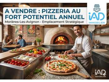 Vente pizzeria 43m² à Morières-lès-Avignon centre
