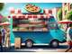 AV FDC camion pizza axe ultra passant Nice Ouest