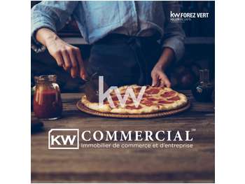Vente pizzeria 50 couverts empl n°1 Saint-Chamond