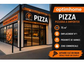 Vente pizzeria à emporter empl N°1 à Vannes