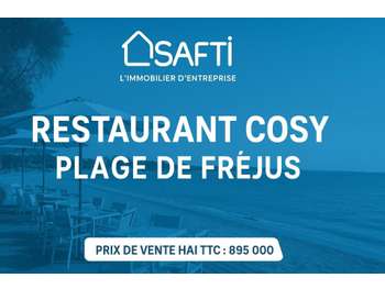 Vente restaurant en bord de plage rare à Fréjus