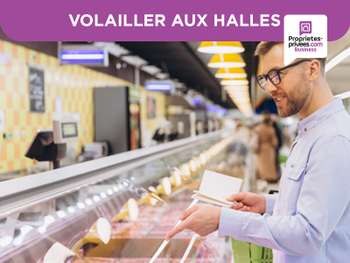 A vendre FDC Volailler aux halles de Grenoble