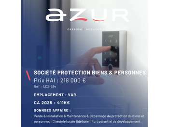 VENTE Instal. Maint. Protect. Biens & Personnes