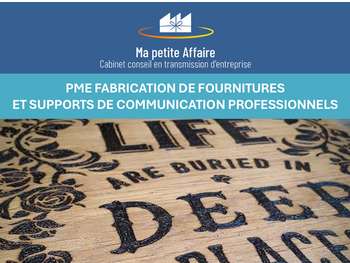 Fabrication supports communication professionnels