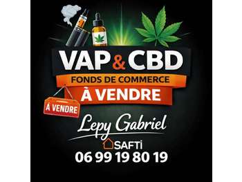 FDC Bar à vape / CBD à vendre Livarot-Pays-D'Auge