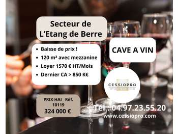 Vente cave à vin alcool Châteauneuf les Martigues