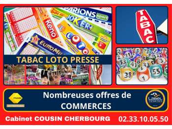 Vente FDC tabac presse loto à Cherbourg