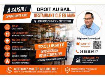 Restaurant clé en main empl N°1 Beaumont-sur-Oise