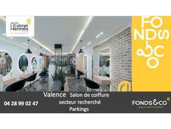 Vente salon de coiffure quartier prisé à Valence