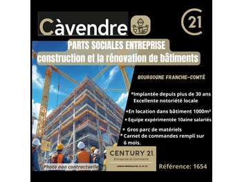 A céder entreprise maçonnerie TP à Bourg en Bresse