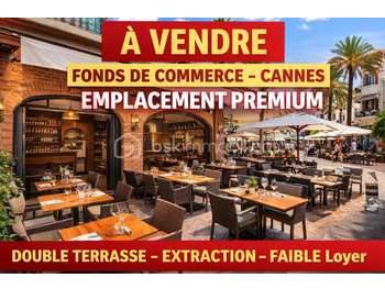 Vente FDC pizzeria empl N°1 Cannes Félix Faure