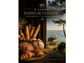 A vendre boulangerie sur le Bassin d'Arcachon