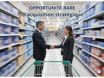 Cession d'entreprise – OPPORTUNITÉ EXCEPTIONNELLE
