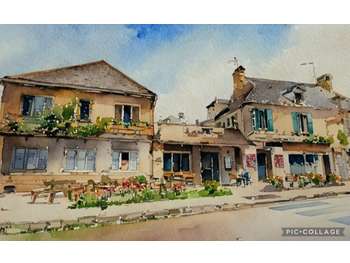 Hôtel restaurant vézelay 16 N, 2 logements, 996m2