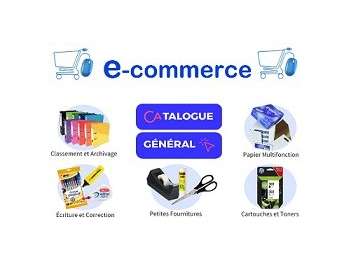 E-commerce Papeterie et fournitures de bureau