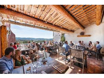 Restaurant avec terrasse panoramique Luberon