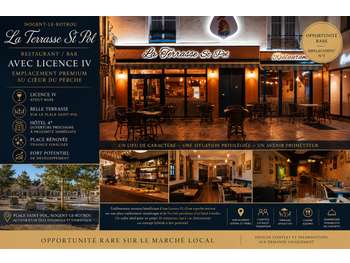 Restaurant-Bar Licence IV avec logement familial