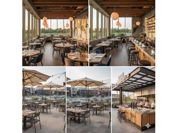 Restaurant clé en main – 100 places - terrasse